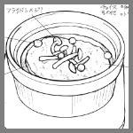 2025年12月11日COLOR(コロレ)の料理スケッチ