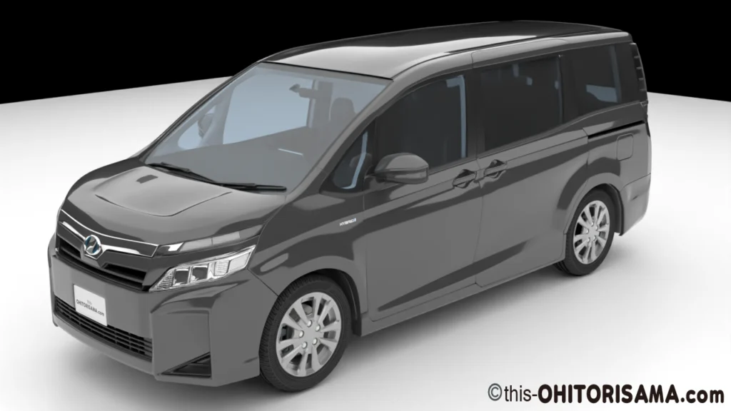 2017年式ヴォクシー3DCG画像作例1