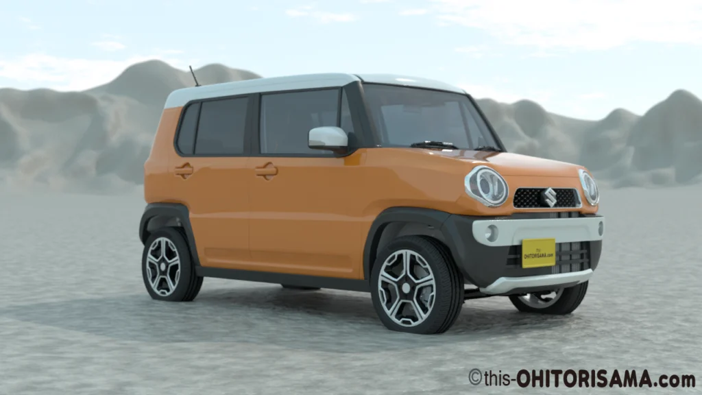 2014年式ハスラー_3DCG画像作例1