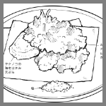 2026年3月25日ままごとやの料理スケッチ