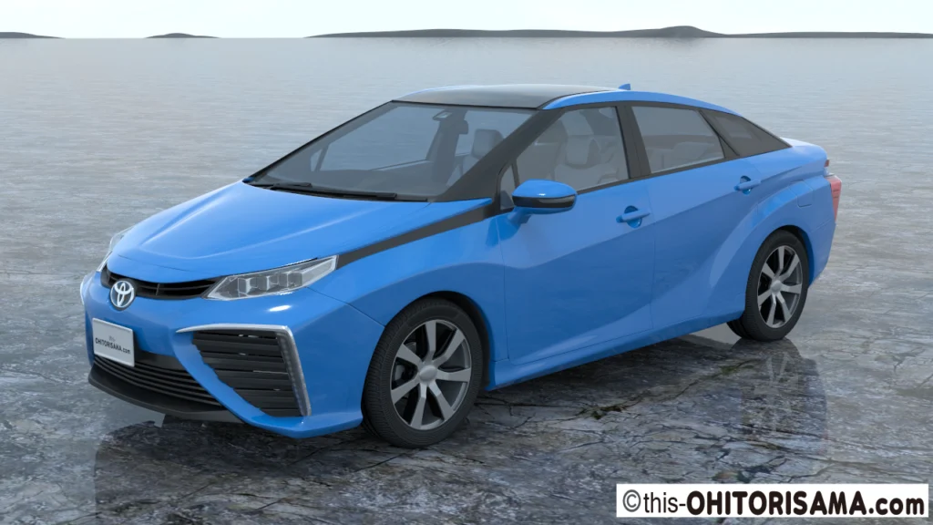 2014年式MIRAI3DCG画像1