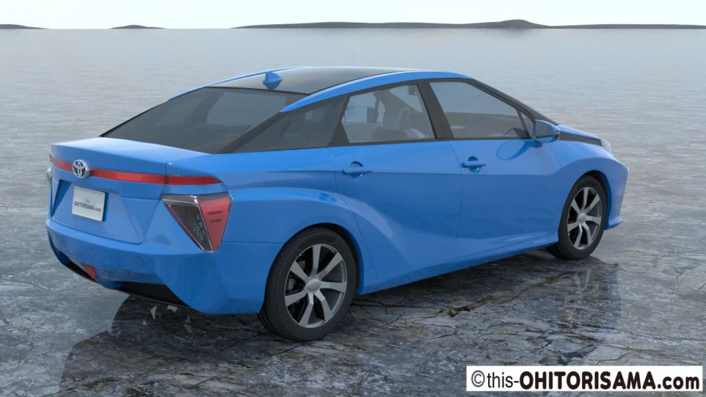 2014年式MIRAI3DCG画像作例2