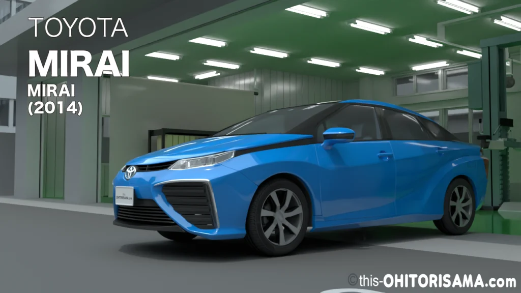 2014年式MIRAI3DCG画像トップ