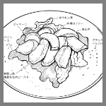 2026年5月16日COLOR(コロレ)の料理スケッチ